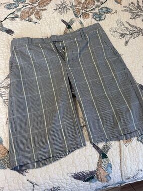 Men's black/cream/purple  Shorts